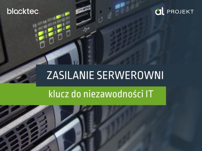 Read more about the article Zasilanie w serwerowni – klucz do niezawodności IT