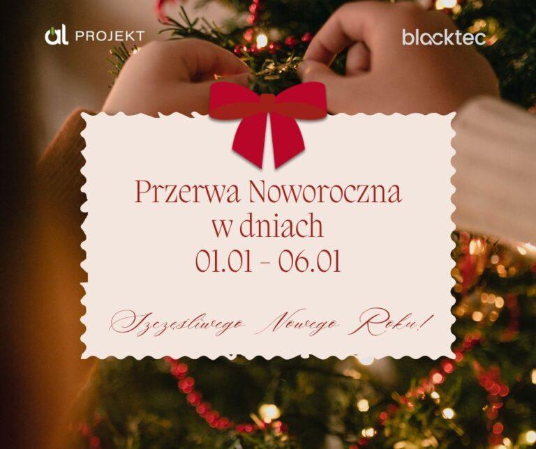 Read more about the article Przerwa noworoczna w AL Projekt
