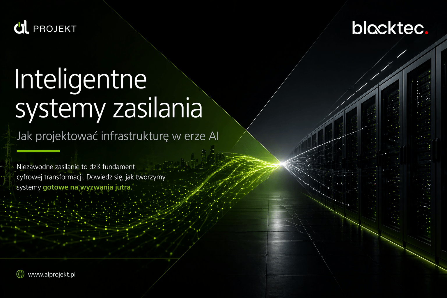 Read more about the article Inteligentne systemy zasilania – jak projektować infrastrukturę w erze AI