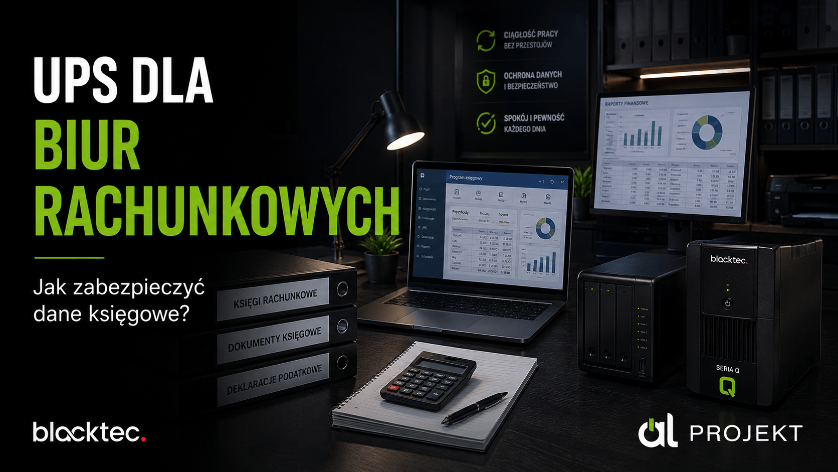 You are currently viewing UPS dla biur rachunkowych – jak zabezpieczyć dane księgowe?