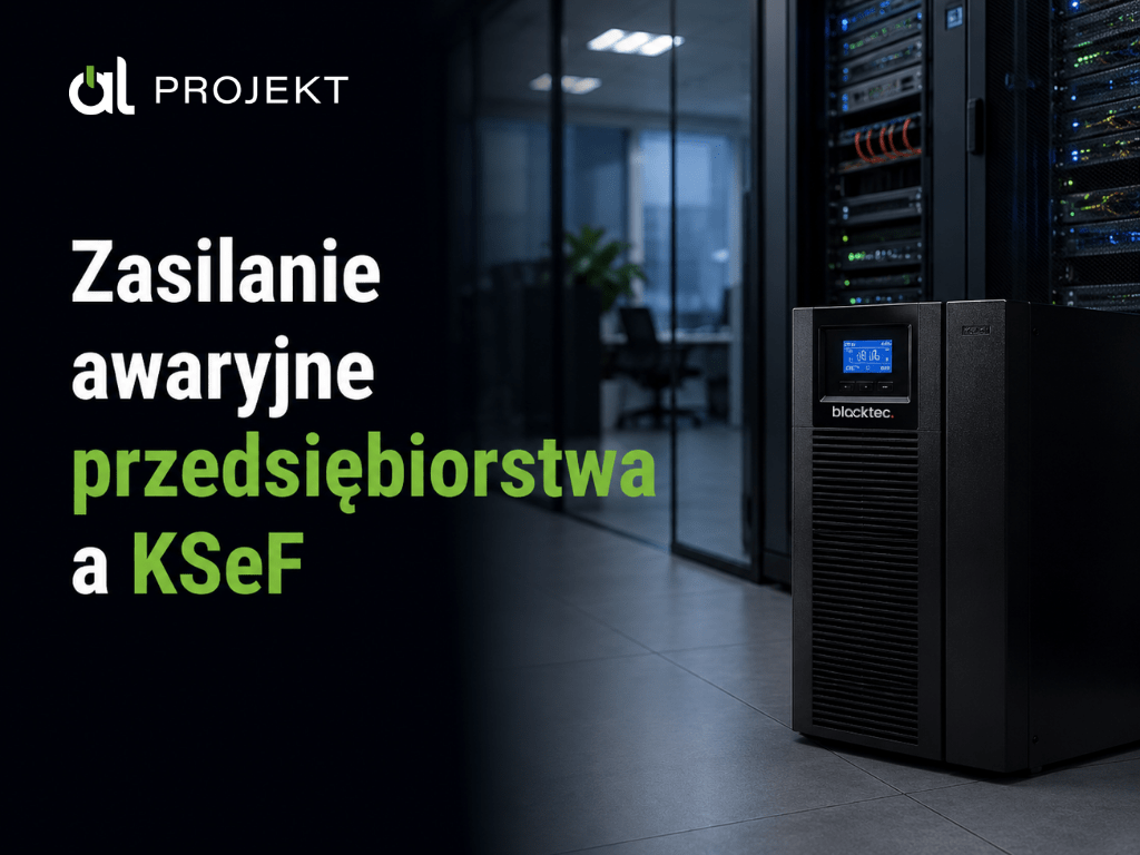 Read more about the article Zasilanie awaryjne przedsiębiorstwa a KSeF